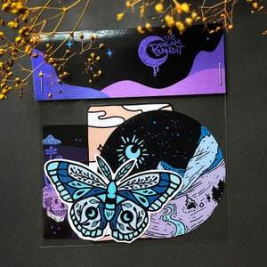 Mystery Sticker Pack of - 4 Stickers Included