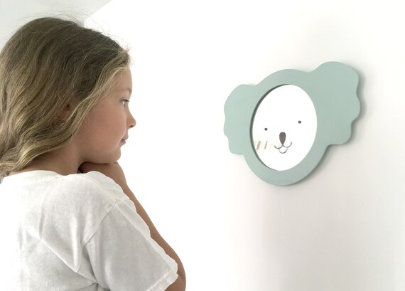 Mirror Made Out Of The Cookie Koala Mirror Etsy