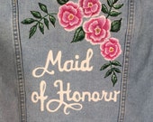 Maid of Honour Hand Painted Jacket