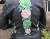Hand Painted Leather Jacket