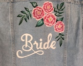 Bride Hand Painted Jacket