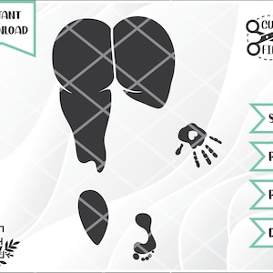 Body Painting Cut File // Body Print Cut File // svg png dxf pdf // Instant Download
