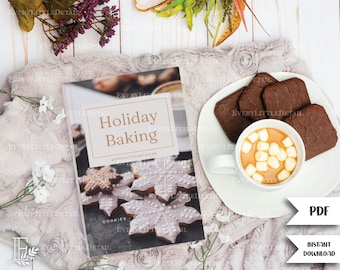 Holiday Baking Cookbook - 140+ Recipes, Year Round Delights, PDF Format