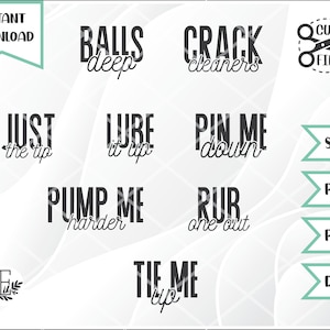 Grappige vuile badkamer Labels SVG Pack - digitaal bestand