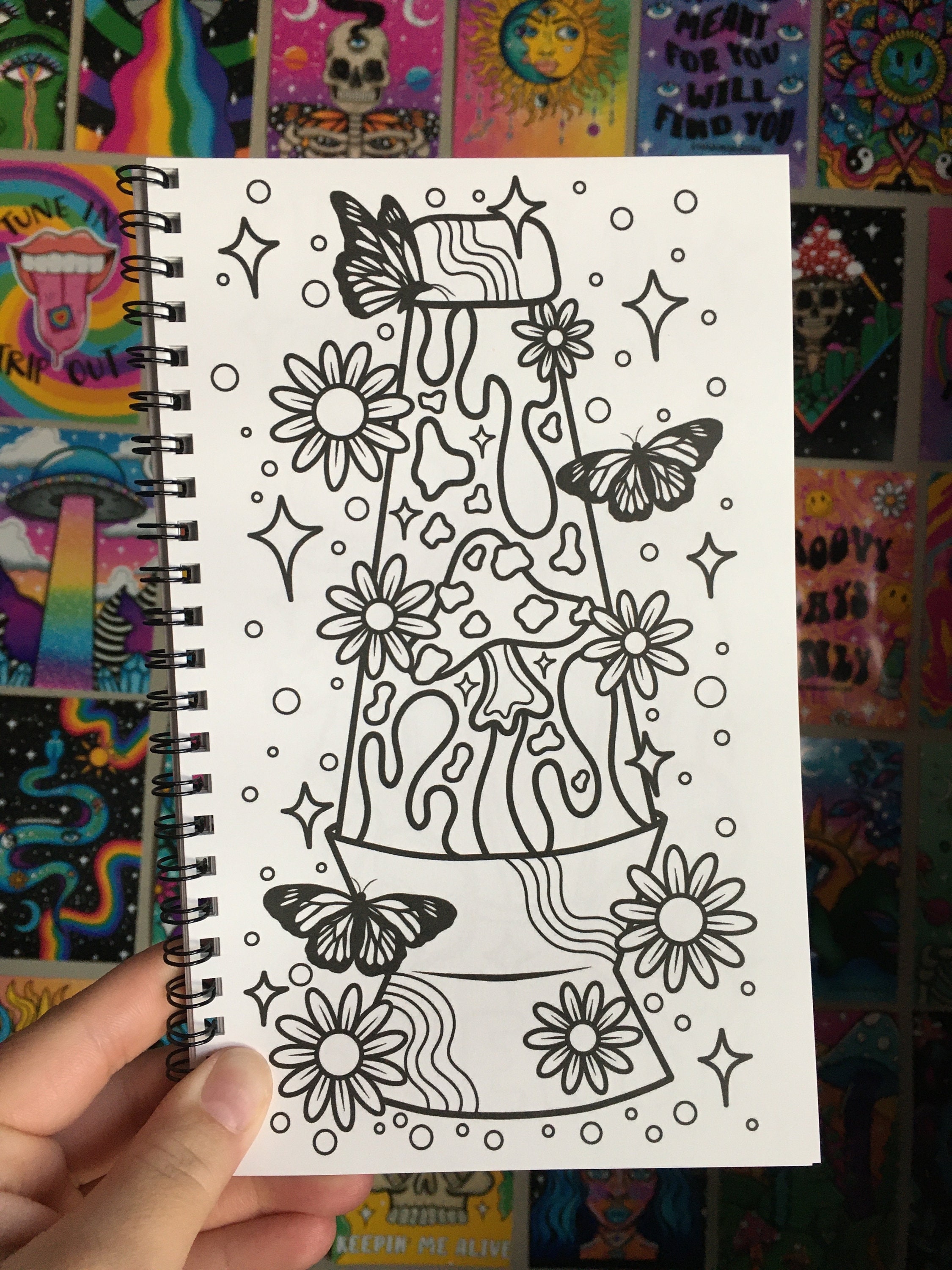 B GRADE (errors) Mini Coloring Book 2 - Etsy