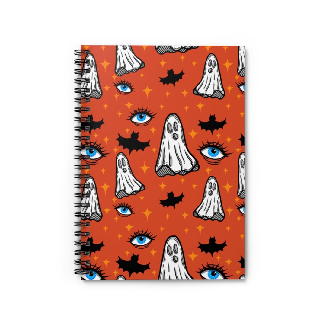 Ghost Notebook Spiral Notebooks | Cute, Aesthetic Journal - Etsy
