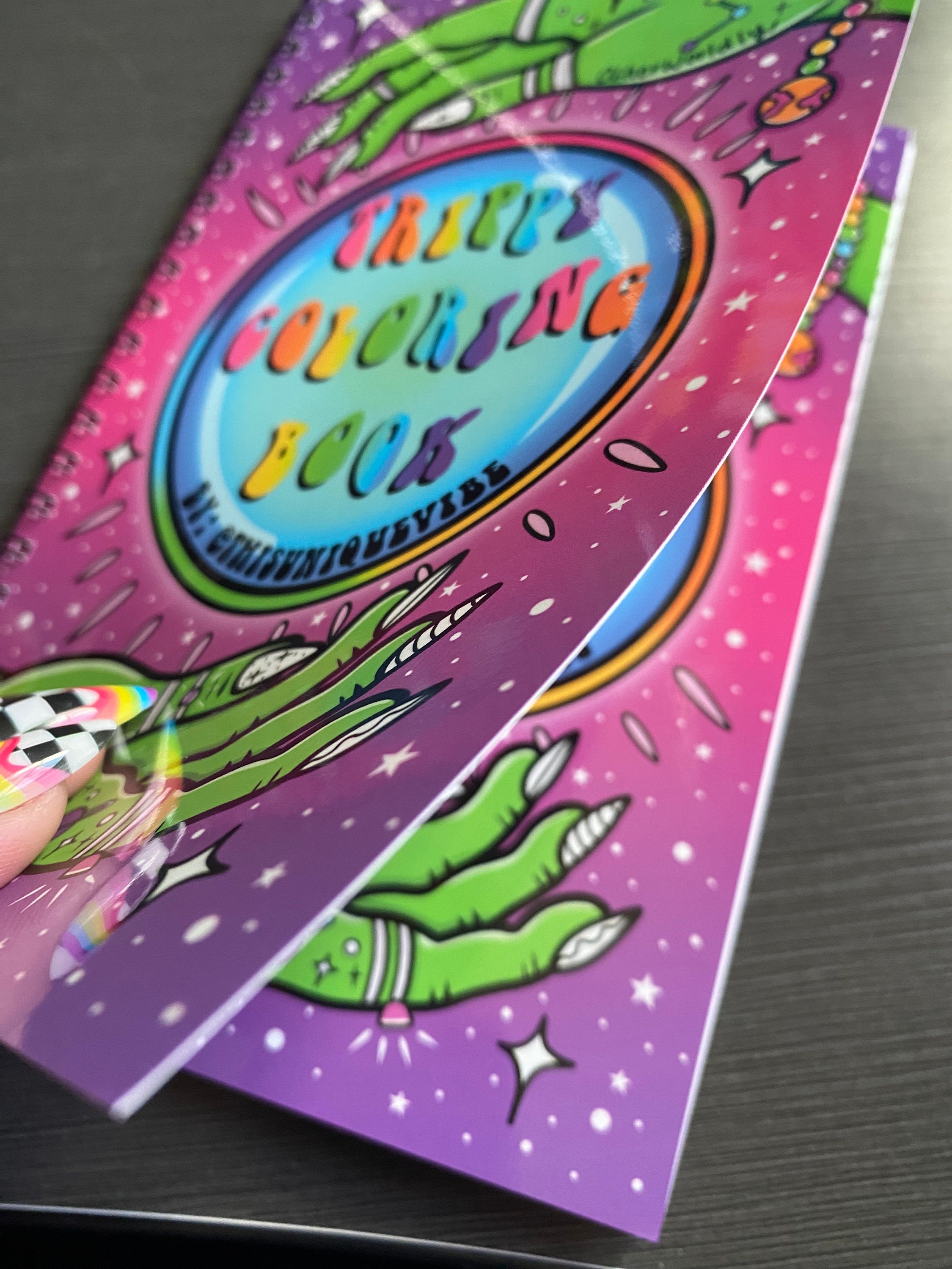 B GRADE (errors) Mini Coloring Book 2 - Etsy