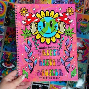 New trippy little stoner  coloring book