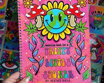 New trippy little stoner  coloring book