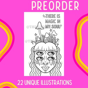 PREORDER mini coloring book 3 image 3