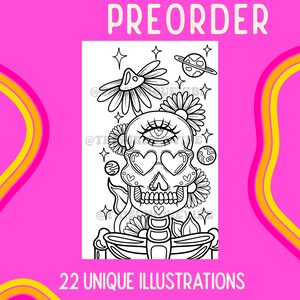 PREORDER mini coloring book 3 image 4