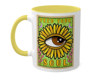 Feed your soul Mugs, 11oz