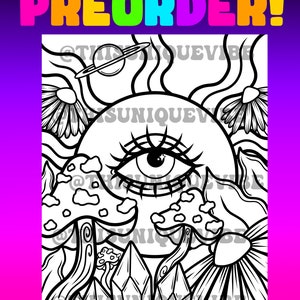 PREORDER Wake up and Color 3 Coloring Book - Etsy