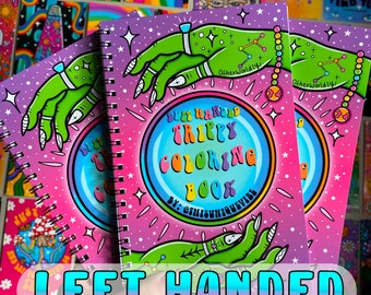 PREORDER LEFT HANDED mini coloring book 2