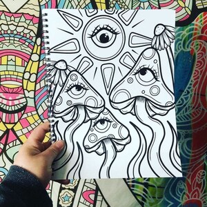 Wake up and Color 2 Coloring Book - Etsy