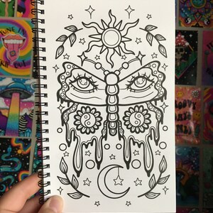 B GRADE (errors) Mini Coloring Book 2 - Etsy