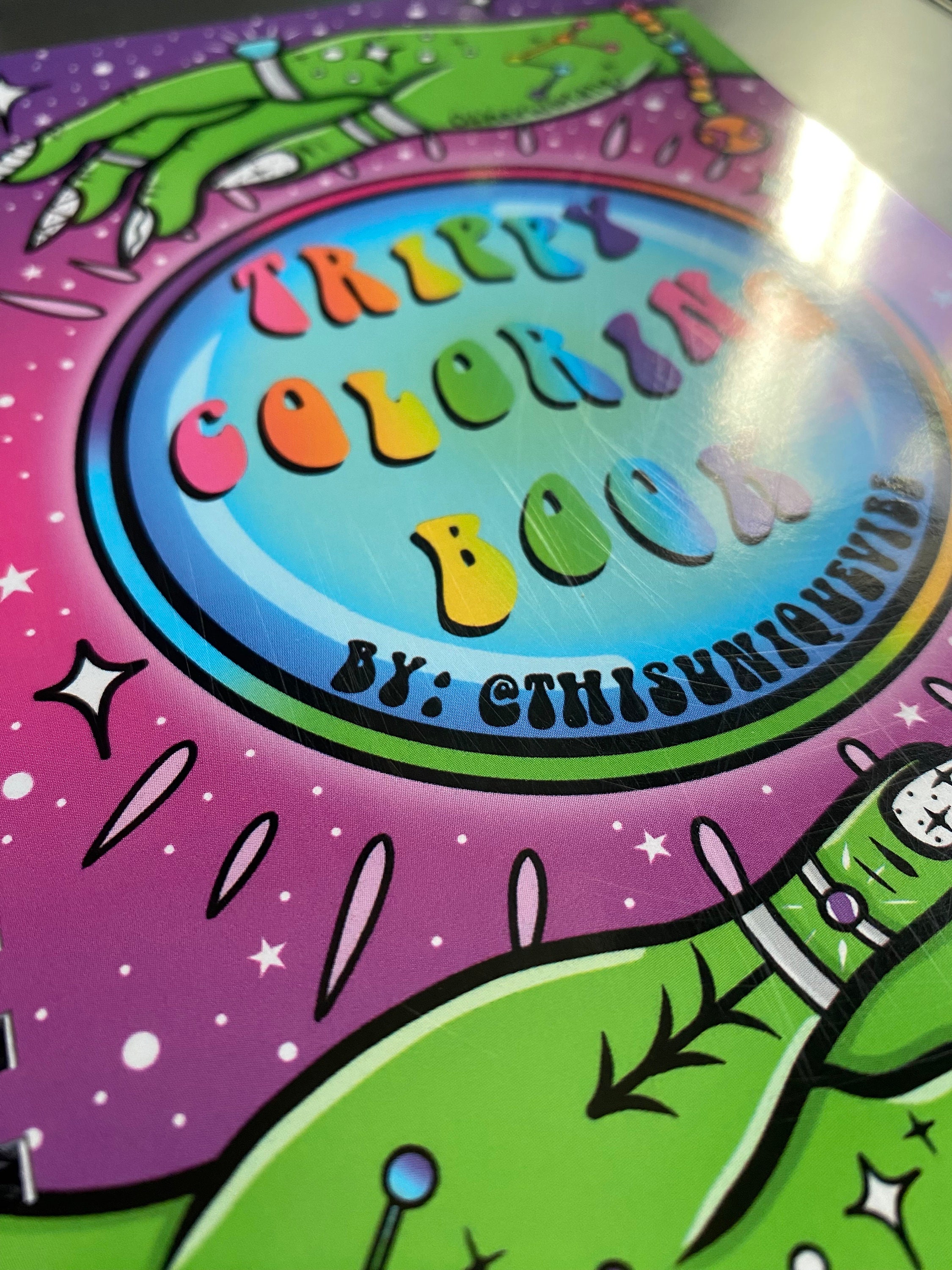 B GRADE (errors) Mini Coloring Book 2 - Etsy