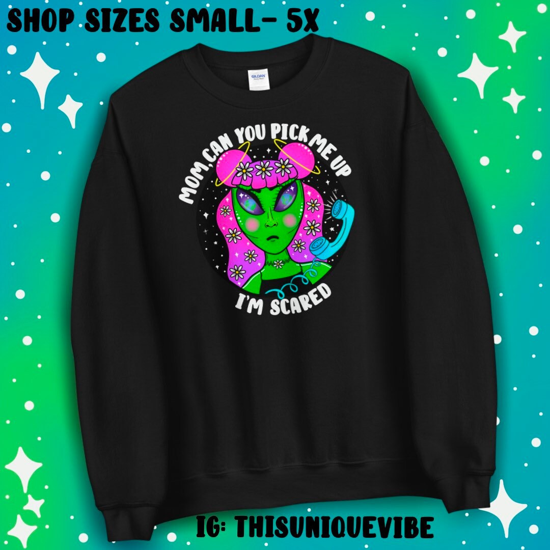 Mom can you pick me up Sweatshirt Etsy