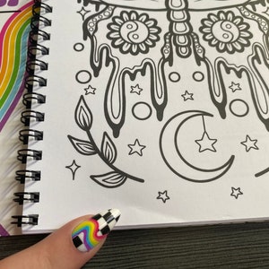 B GRADE (errors) Mini Coloring Book 2 - Etsy