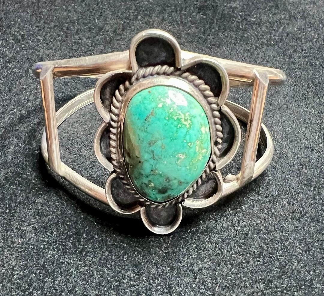 60s Turquoise Bracelet - Etsy 60s Turquoise Bracelet - Etsy