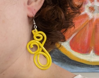 leichte Polymer Clay Ohrringe// NOLA Vibes// Sommer