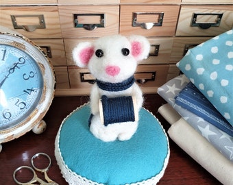 mouse pincushion, mothers day gift