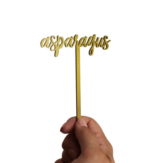 Asparagus Vegetable Garden Marker Veggie Lover Gardener Gift Image 0