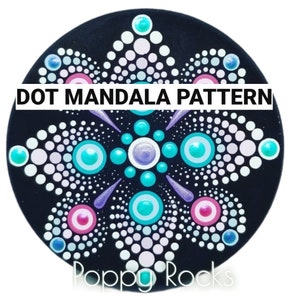 Mini Sprinkles Dot Mandala Pattern