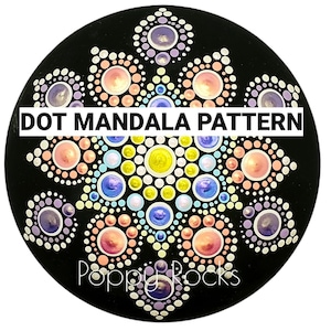 Shimmering Wish Dot Mandala Pattern