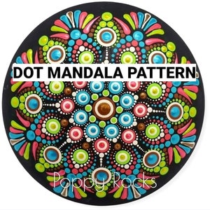 Espresso Yourself UPDATED Dot Mandala Pattern