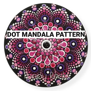 Perfect Pair Dot Mandala Pattern