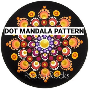 Bellini Bliss Dot Mandala Pattern