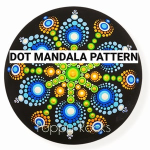 Galaxy Quest Dot Mandala Pattern