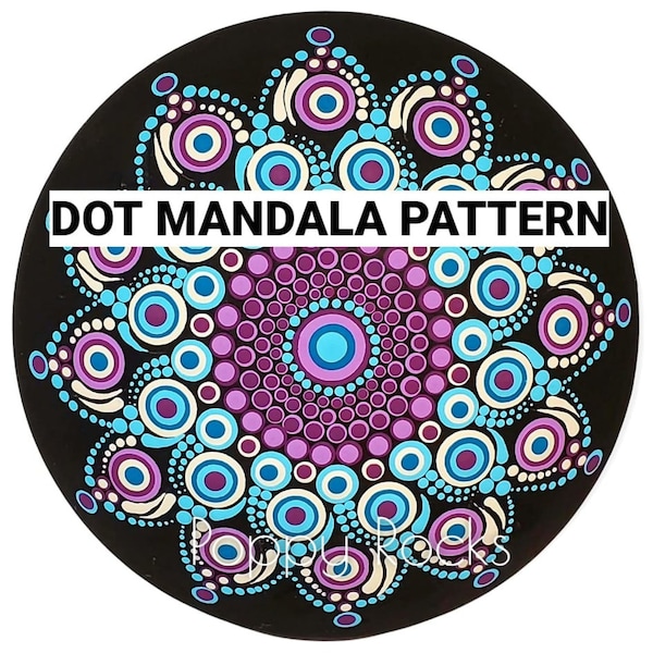 Tutu Girl UPDATED Dot Mandala Pattern
