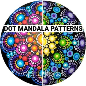 DUO PACK #1 Dot Mandala Patterns