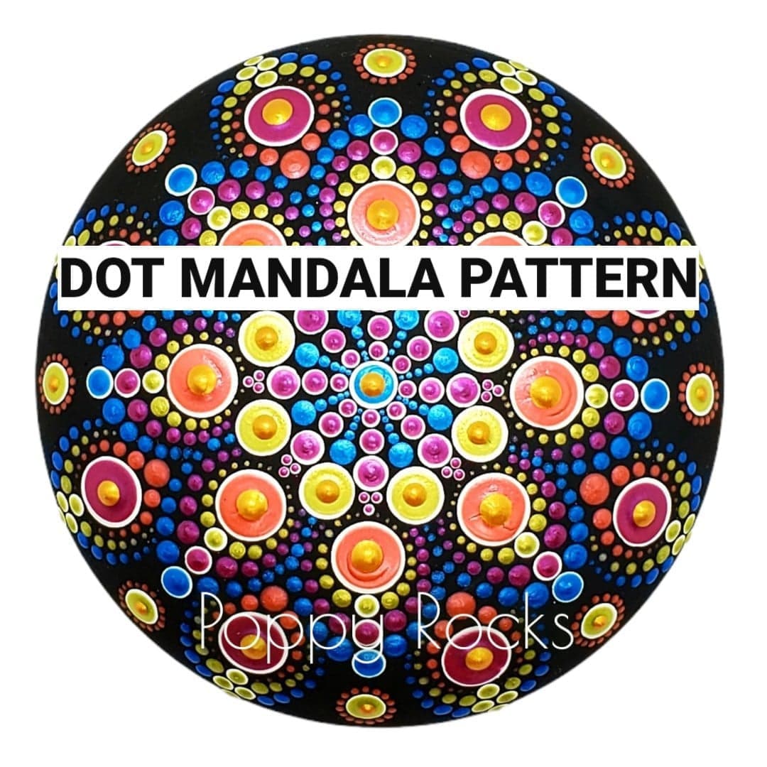 BONUS PACK 18 Dot Mandala Patterns Etsy