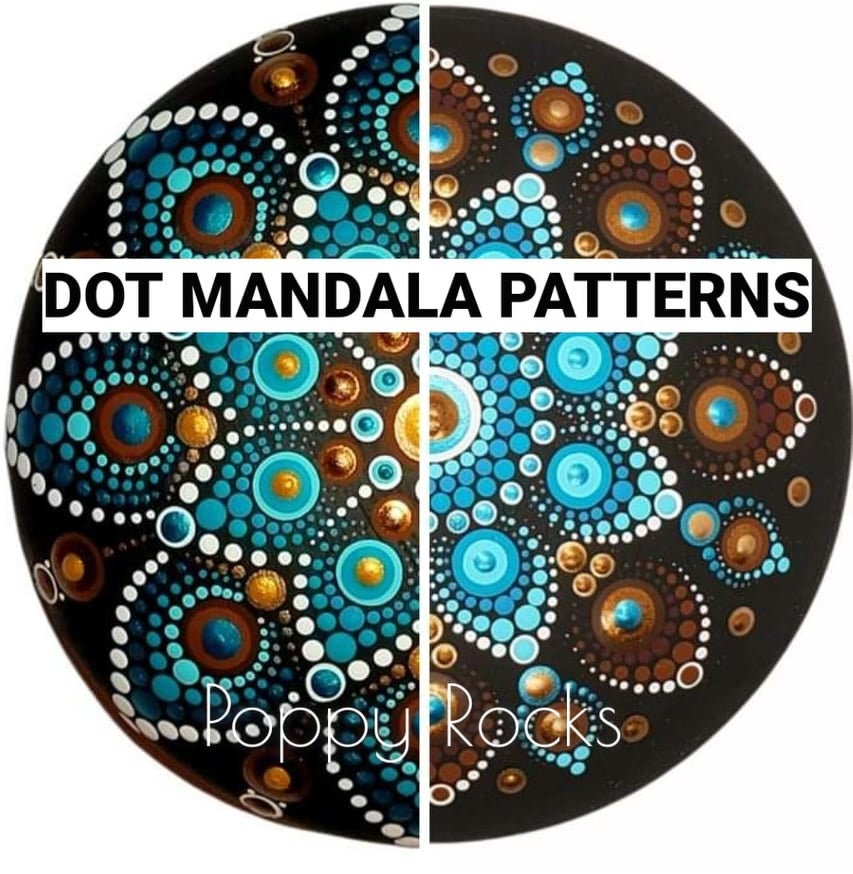 Mini Dot Art Kit mandala Dot Art Kit learn to Draw-easy Kit dot Painting Mandala  Kit Full Set Tool-stencil-art Stone-bookmarks Keychain 