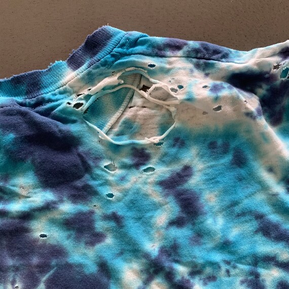 Vintage 1980s Casual Tie Dye T-shirt size Large - image 6