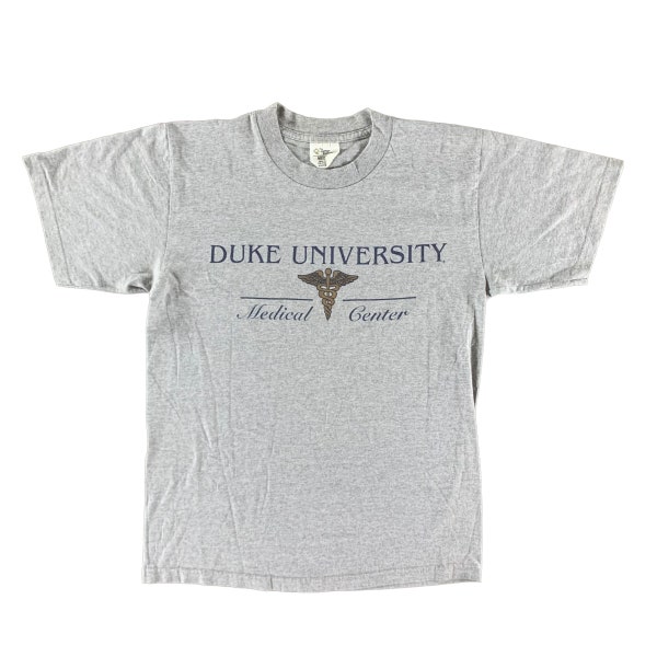 Vintage 1990s Duke University Medical Center camiseta tamaño mediano