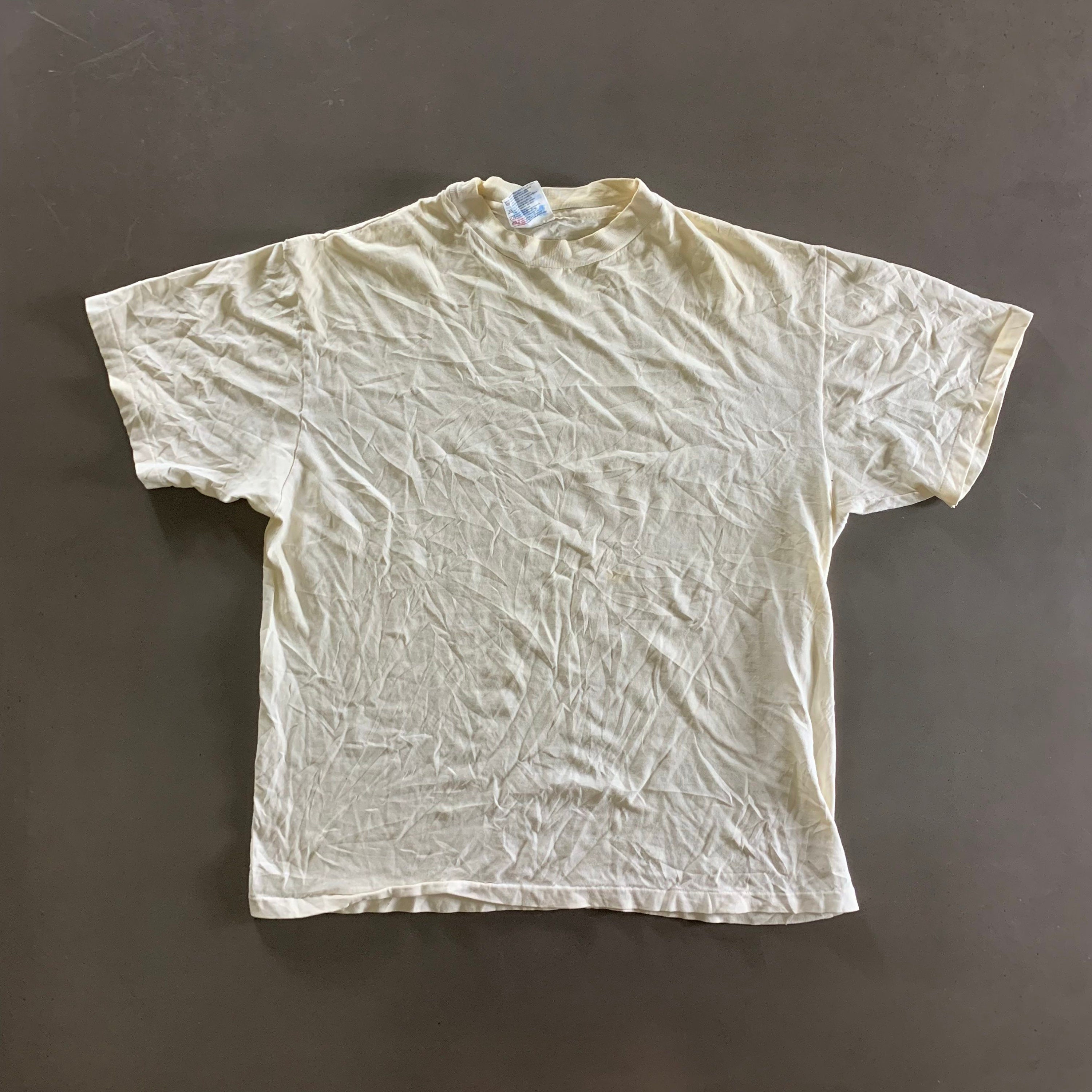 vintage blank tee