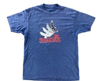 Vintage 1980s The Eagle Run T-shirt size XL