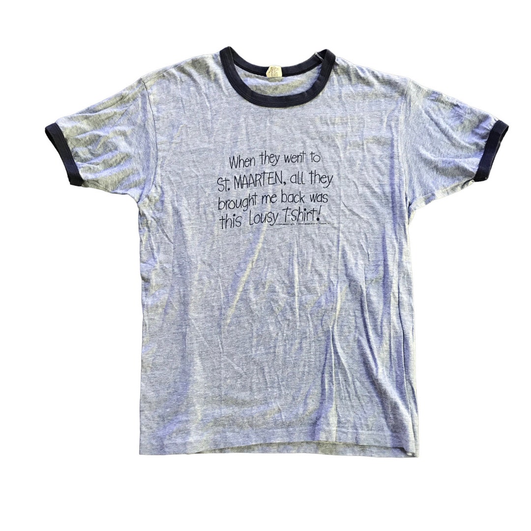 Vintage 1978 Hanes Ring T-shirt Size Large - Etsy