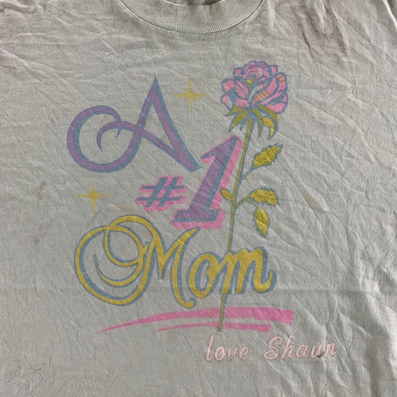 Vintage 1990s Best Mom T-shirt size XL - image 2