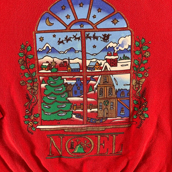 Vintage 1990s Noel Sweatshirt size XL - image 2