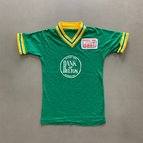 Vintage Soccer Jersey Etsy