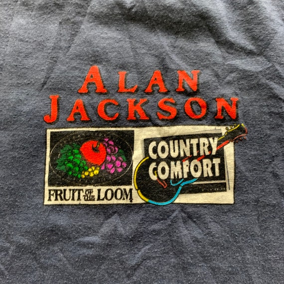 Vintage 1995 Alan Jackson T-shirt sizes XL - image 2