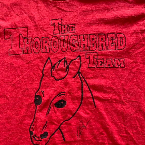 Vintage Early 1990s Horse T-shirt size Medium - image 2