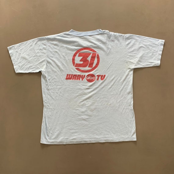 Vintage 1980s TV Station T-shirt size XL - image 5