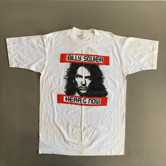 Vintage 1989 Billy Squier Tour Tshirt size XL Gem