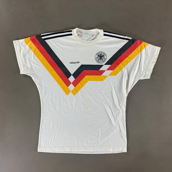 Vintage 90s Black Adidas Embroidered Logo T-shirt XL